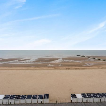 奥斯滕德Zonnig Familie App Op Zeedijk Met Zeezicht Voor 6P公寓 外观 照片